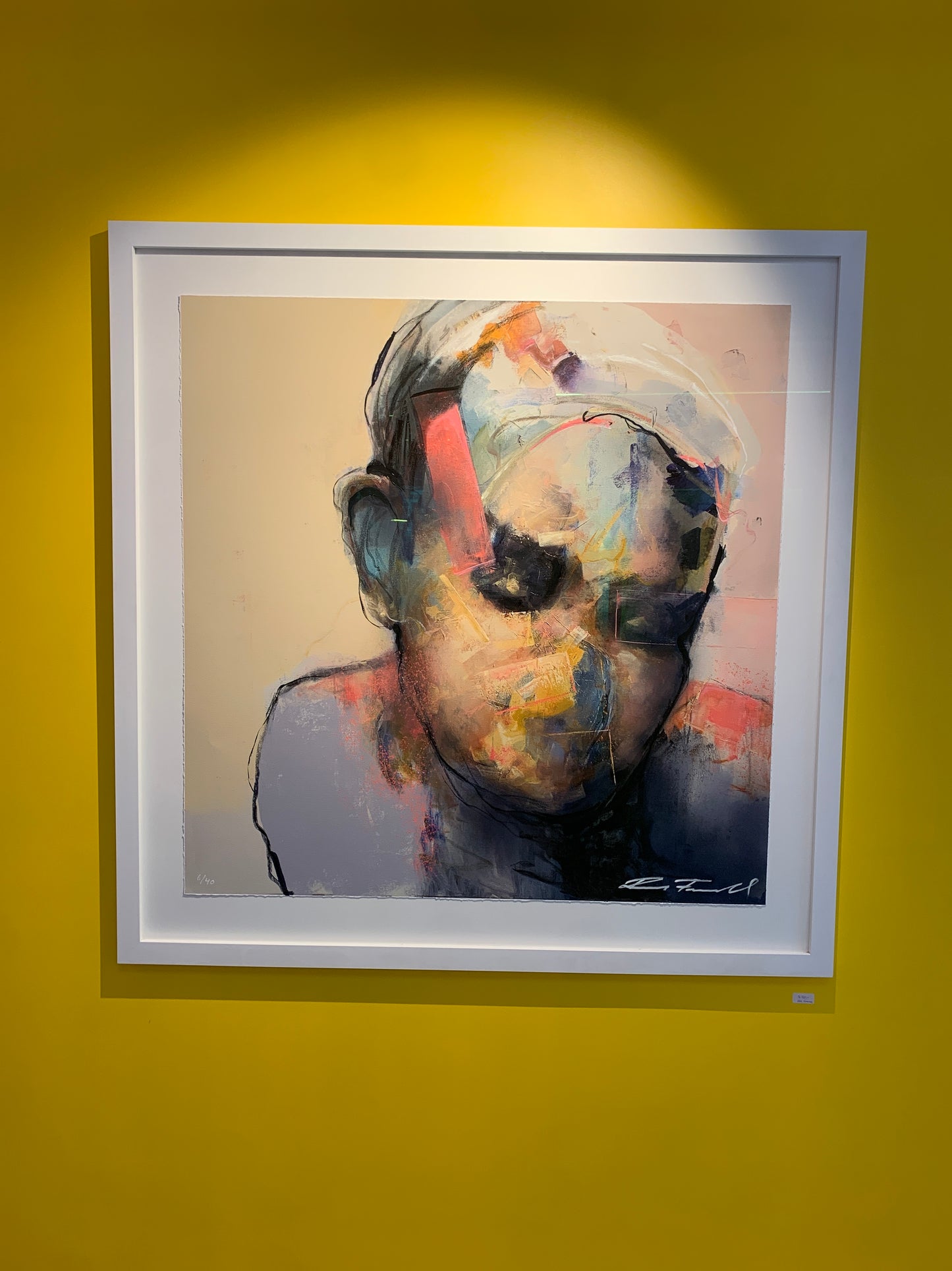 Abstract Portrait - Mixed Media/watercolour