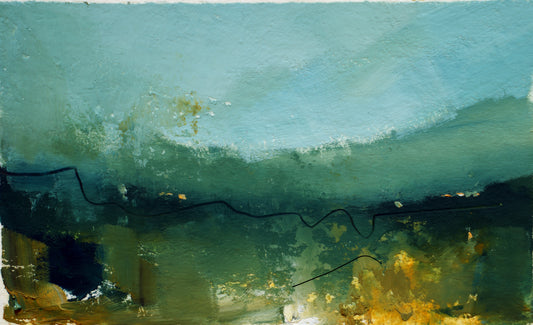 Havglytt - Mixed media/akvarell